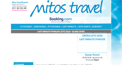 Desktop Screenshot of mitos-travel.com
